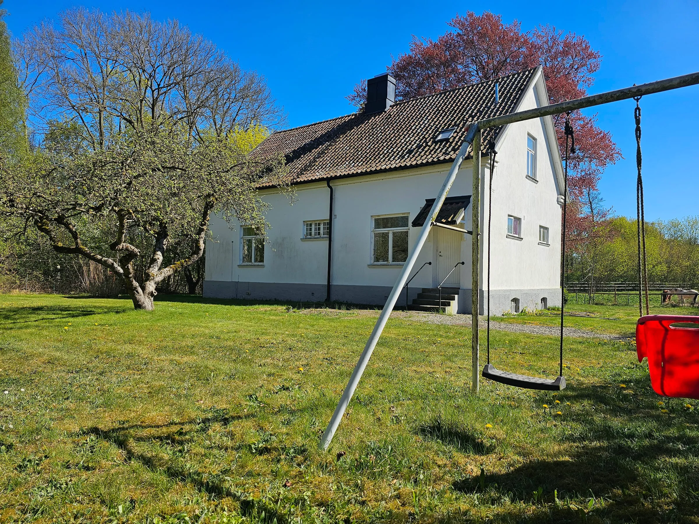 Husets baksida