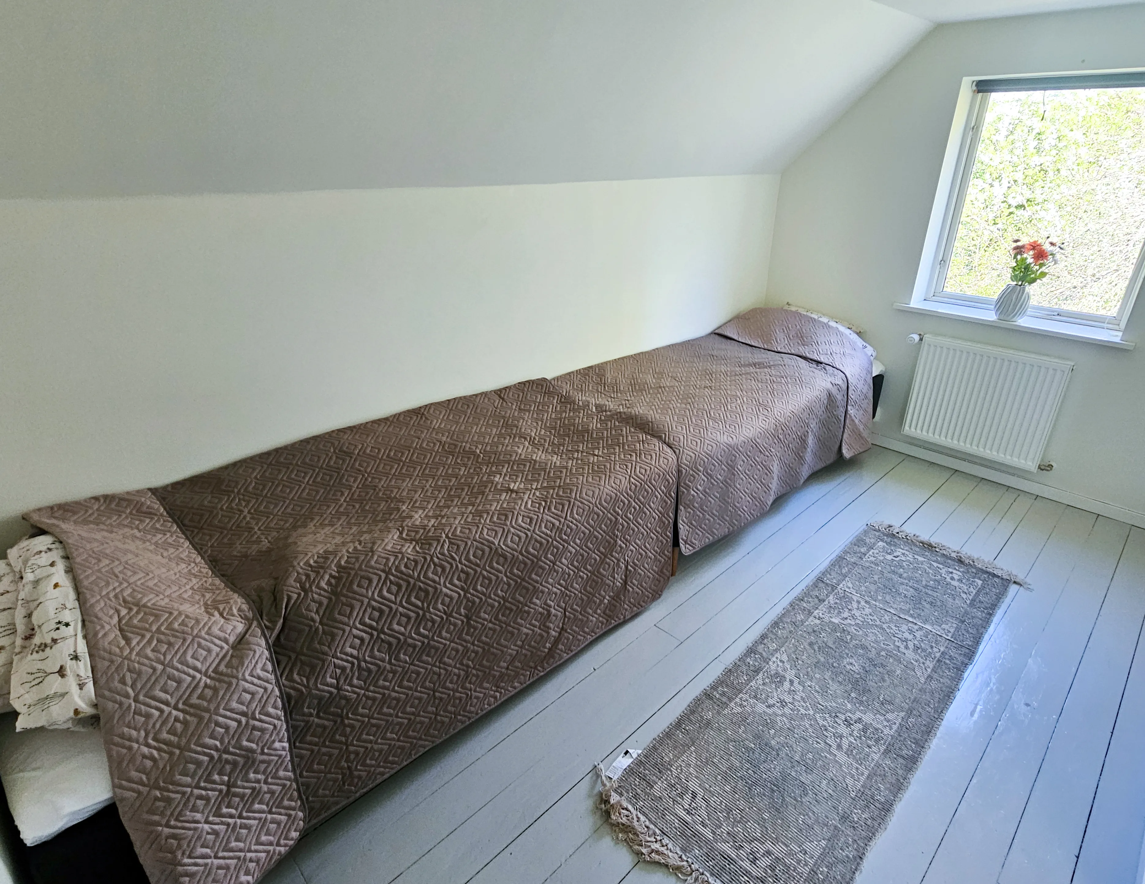 Dubbelrum med separata bäddar