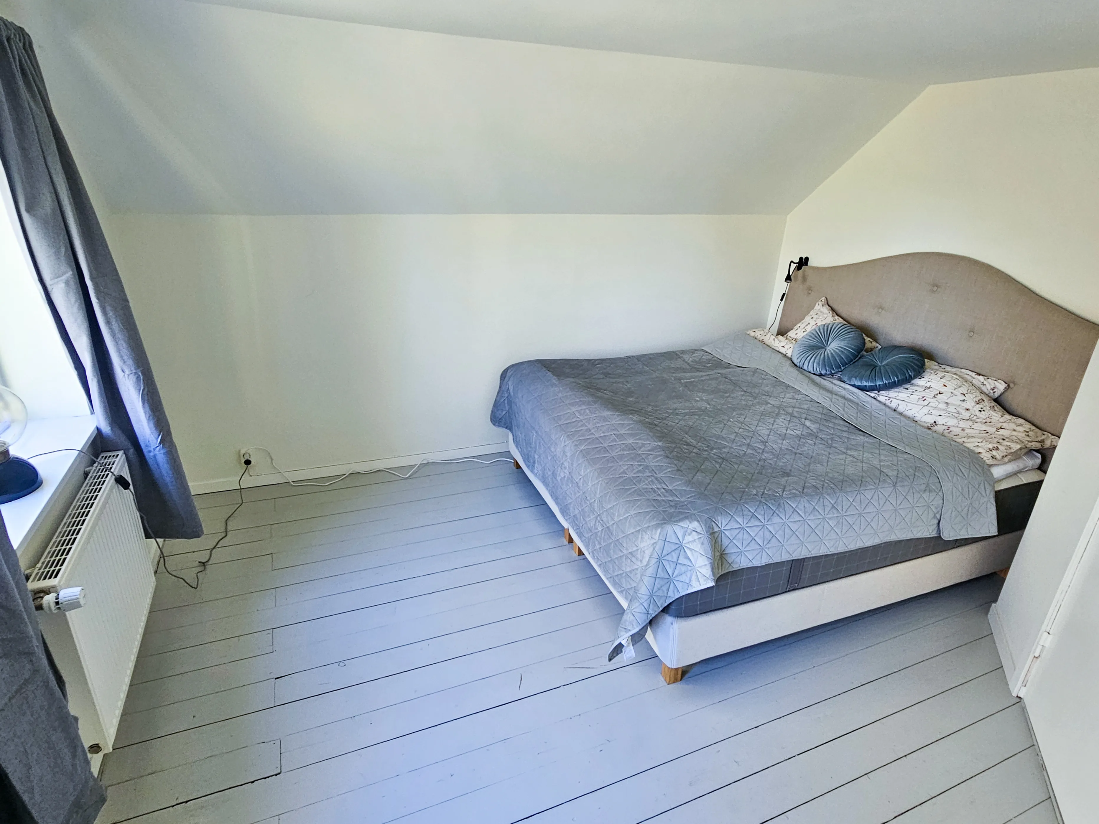 Sovrum med två bäddar
